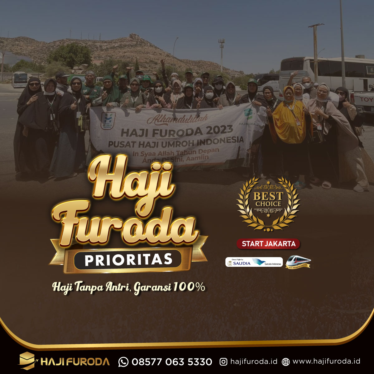 Cover Haji Furoda Mujamalah Indonesia