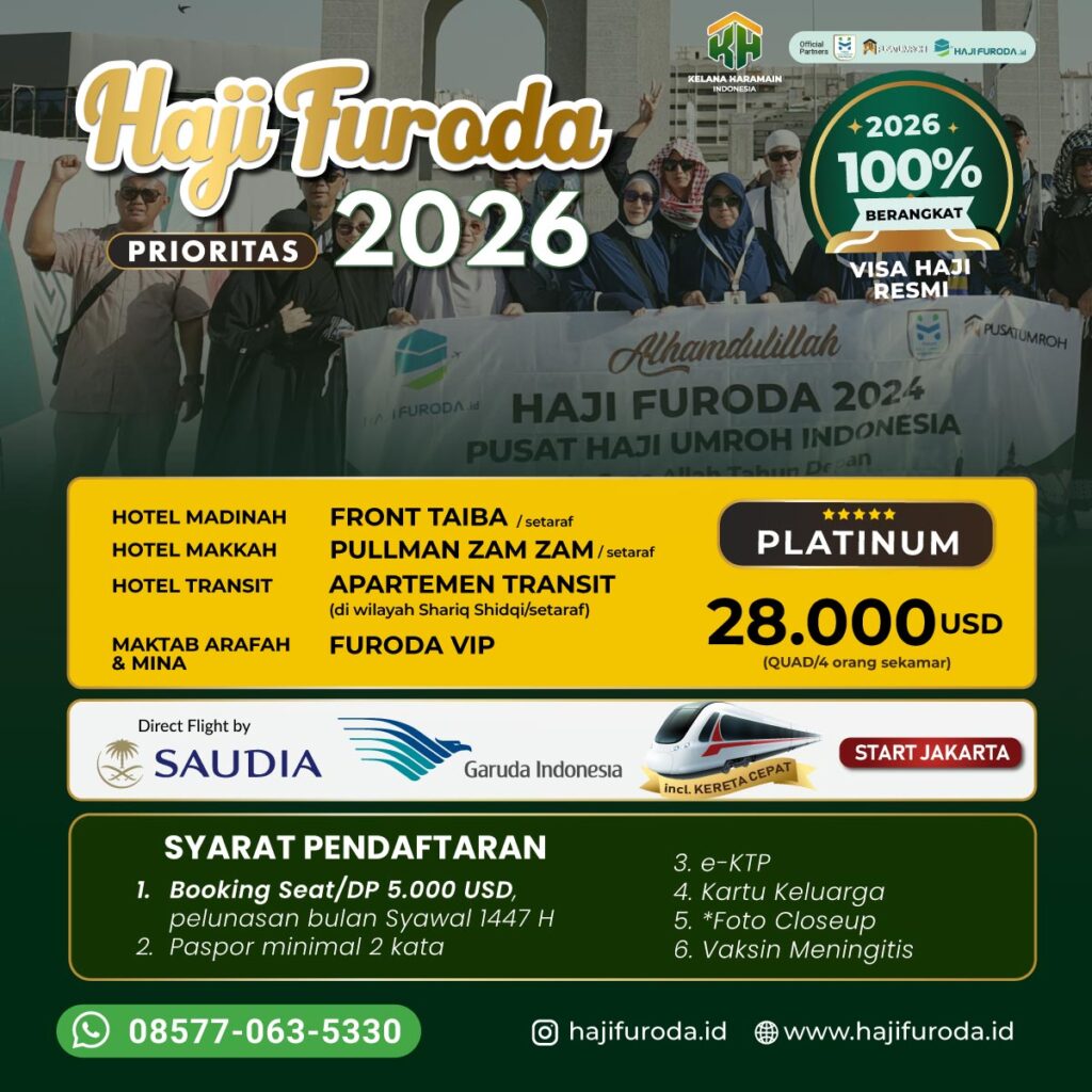 Haji Furoda 2026 Platinum 28.000 USD