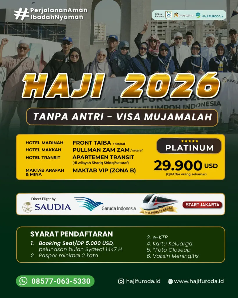 Haji Furoda Mujamalah 2026 Platinum VIP