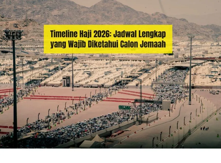 Timeline Haji 2026